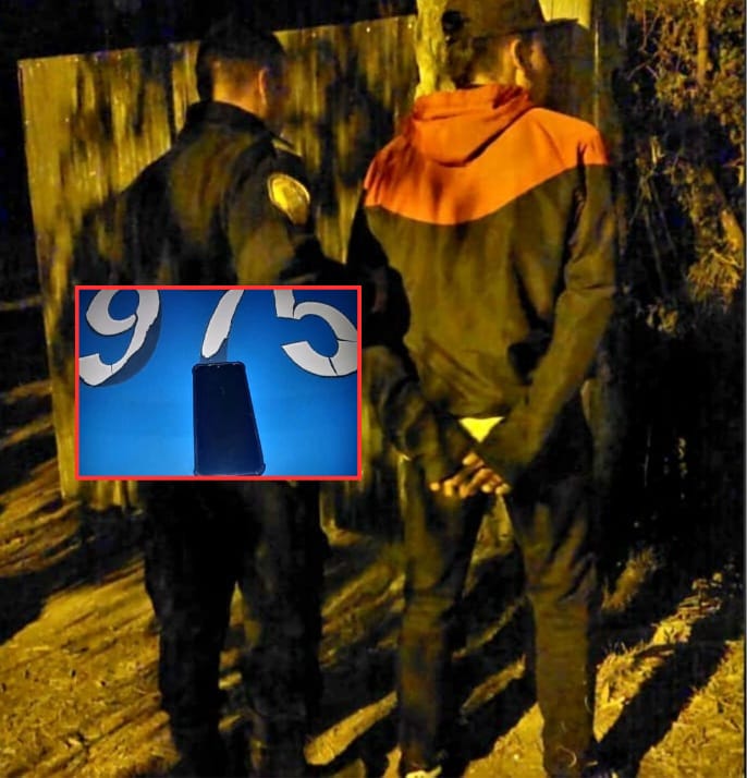 Lo golpearon en la cara para robarle el celular, el agresor fue detenido